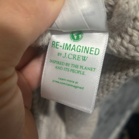 EUC J.Crew Men's Chunky Jersey Cardigan Sweater Size M - Picture 13 of 16